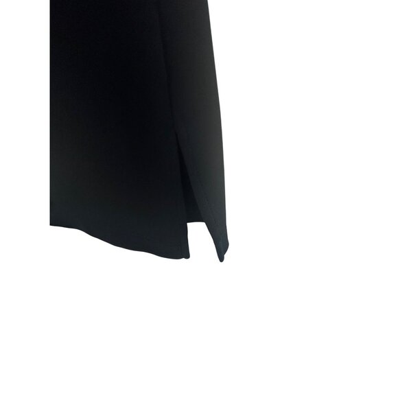 Boston Proper Beyond Travel Black Cutout 3/4 Sleeve Top Shirt Tunic Size XS - Picture 3 of 7